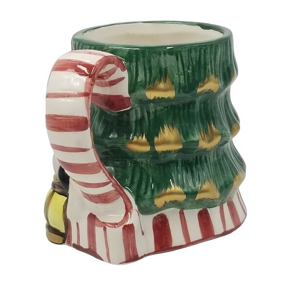 Vintage Teacher Gift White Elephant Christmas Happy Holidays Santa Mug - Picture 4 of 6